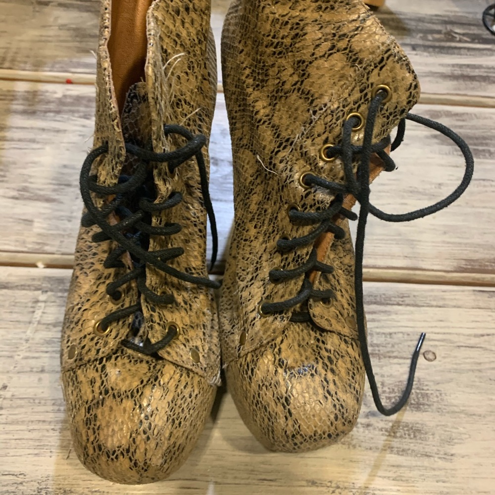 Jeffery Campbell Python Snake Litas - image 3